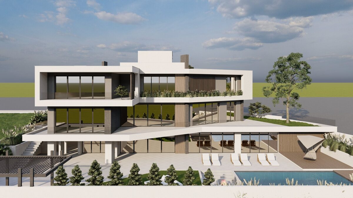 Вилла с 5 спальнями, 816.00м² в agios-athanasios, Кипр [ID: 0602-235574]
