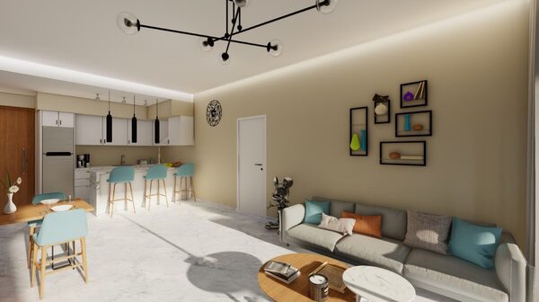 Apartament w potamos-germasogeias, Cypr, 53.00m² - obraz 5