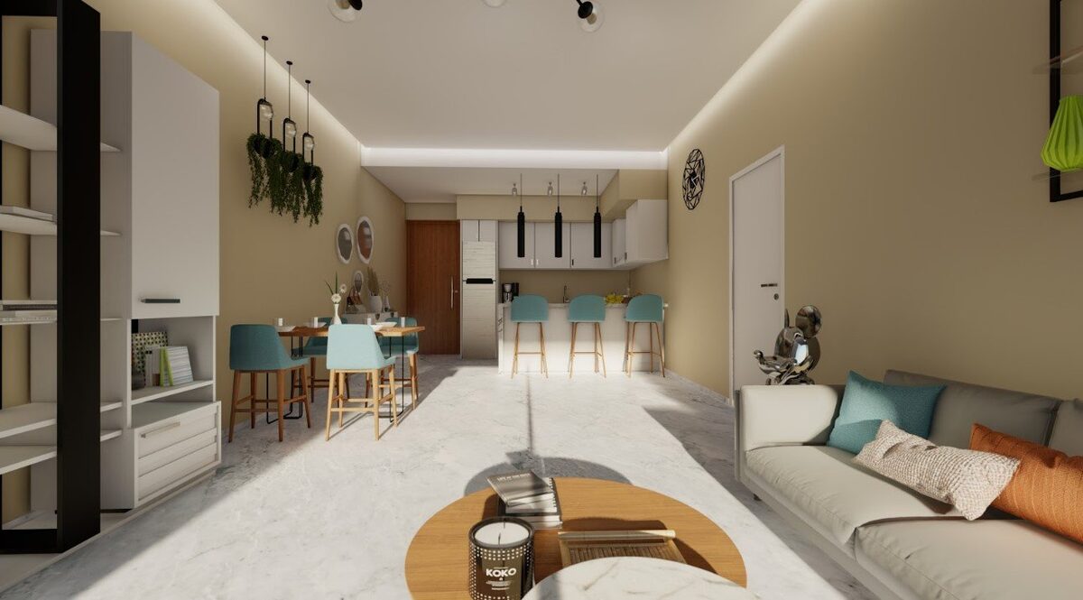 Penthouse z 2 sypialniami, 82.00m² w potamos-germasogeias, Cypr [ID: 0602-235647]