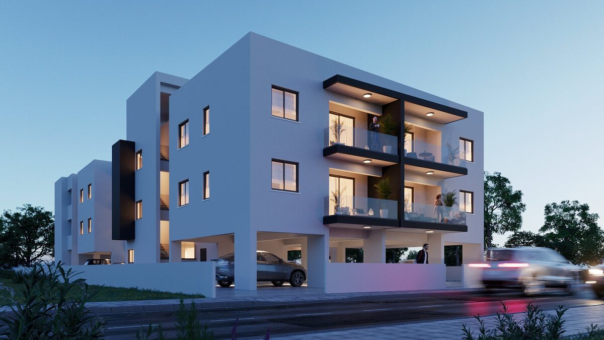 Apartment with 2 bedrooms, 51.00m² in perivolia, Cyprus [ID: 0602-235661]