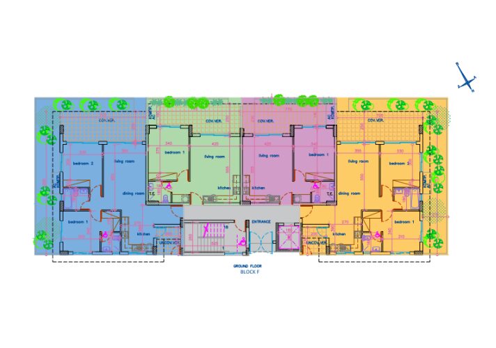 Apartament z 2 sypialniami, 54.00m² w livadia, Cypr [ID: 0602-235717]
