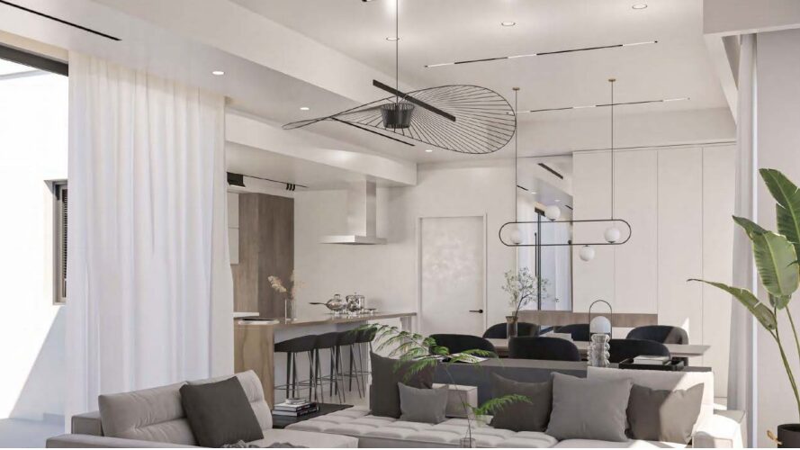Квартира с 2 спальнями, 76.00м² в agios-athanasios, Кипр [ID: 0602-235741]