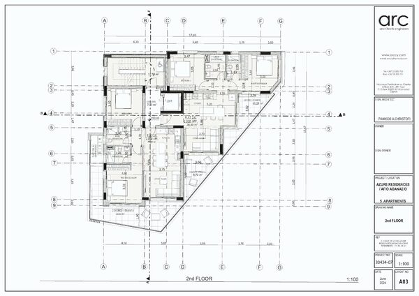 Квартира в agios-athanasios, Кипр, 76.00м² - изображение 9
