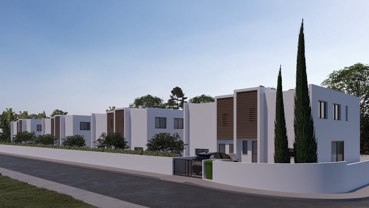 Dom szeregowy z 3 sypialniami, 146.00m² w geroskipou, Cypr [ID: 0602-235865]