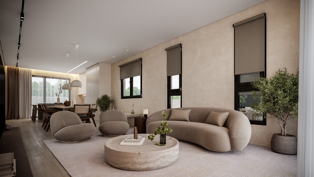 houses с 3 спальнями, 162.00м² в protaras, Кипр [ID: 0602-235878]
