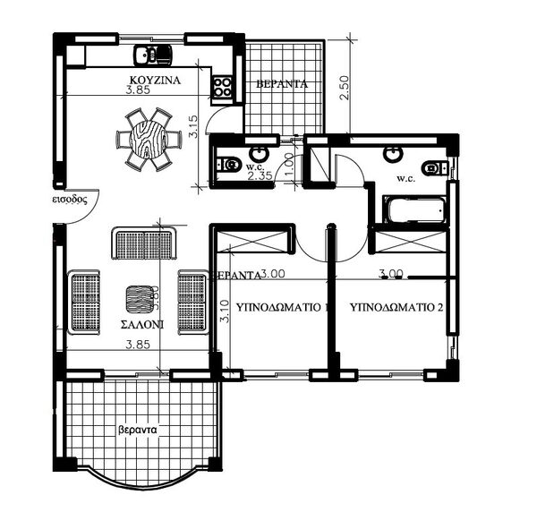 Penthouse in potamos-germasogeias, Cyprus, 81.00m² - image 16