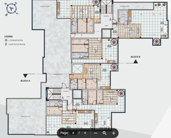 Apartment with 3 bedrooms, 107.00m² in aradippou, Cyprus [ID: 0602-236093]