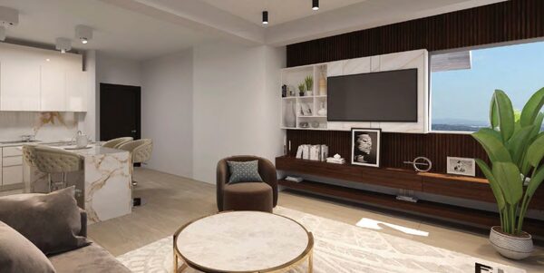 Apartament w zakaki, Cypr, 50.00m² - obraz 5