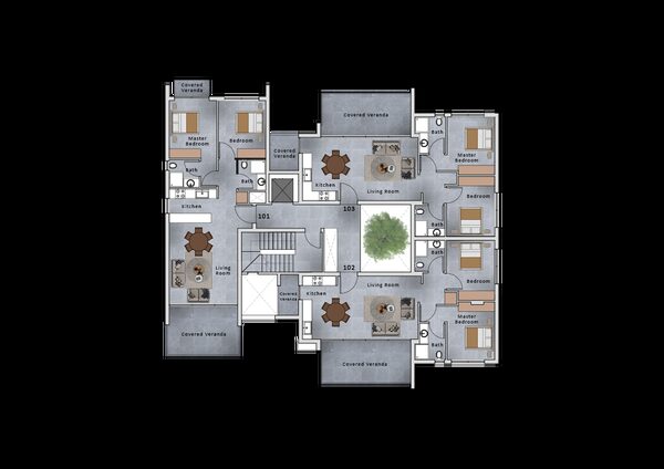 Квартира в universal, Кипр, 75.00м² - изображение 6