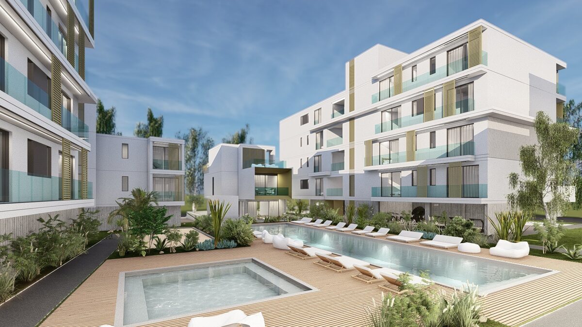Apartament z 2 sypialniami, 82.00m² w kato-paphos, Cypr [ID: 0602-236509]