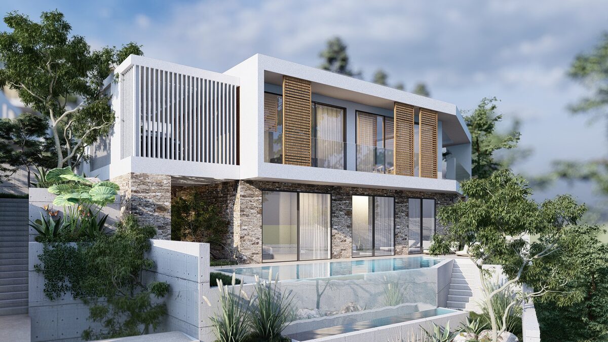 Willa z 3 sypialniami, 189.00m² w geroskipou, Cypr [ID: 0602-236514]