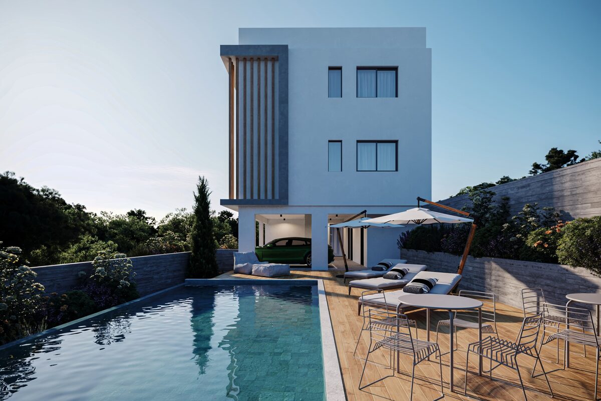 Apartment with 2 bedrooms, 77.00m² in chlorakas, Cyprus [ID: 0602-236549]