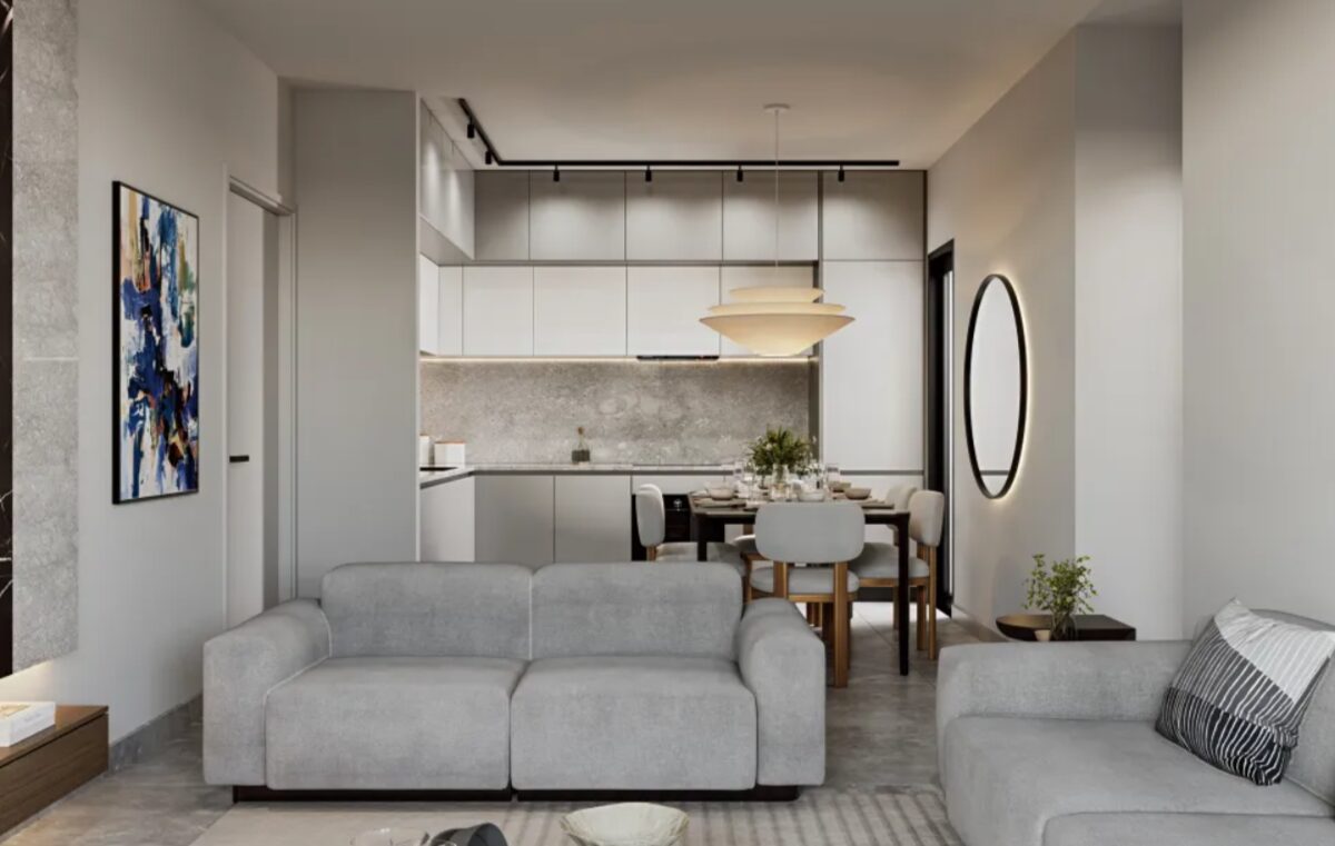 Apartament z 1 sypialnią, 50.00m² w ypsonas, Cypr [ID: 0602-236603]