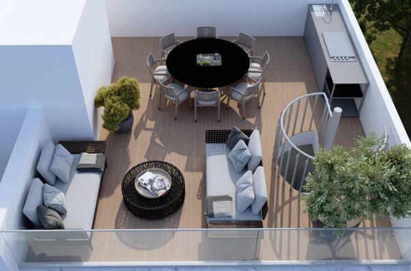 Пентхаус в aradippou, Кипр, 82.00м² - изображение 4