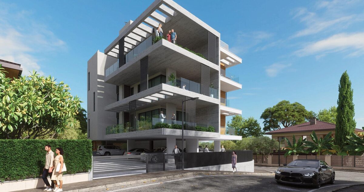 Apartament z 2 sypialniami, 76.00m² w agios-athanasios, Cypr [ID: 0602-236904]