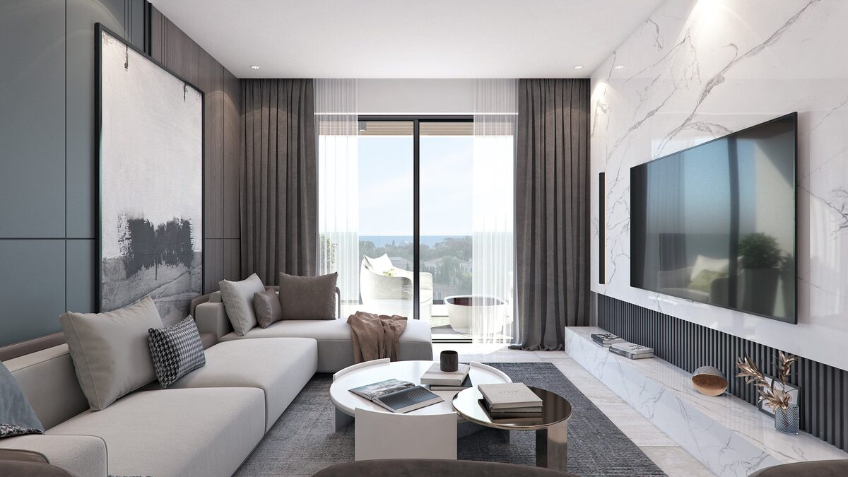 Apartment with 1 bedroom, 50.00m² in livadia, Cyprus [ID: 0602-237026]