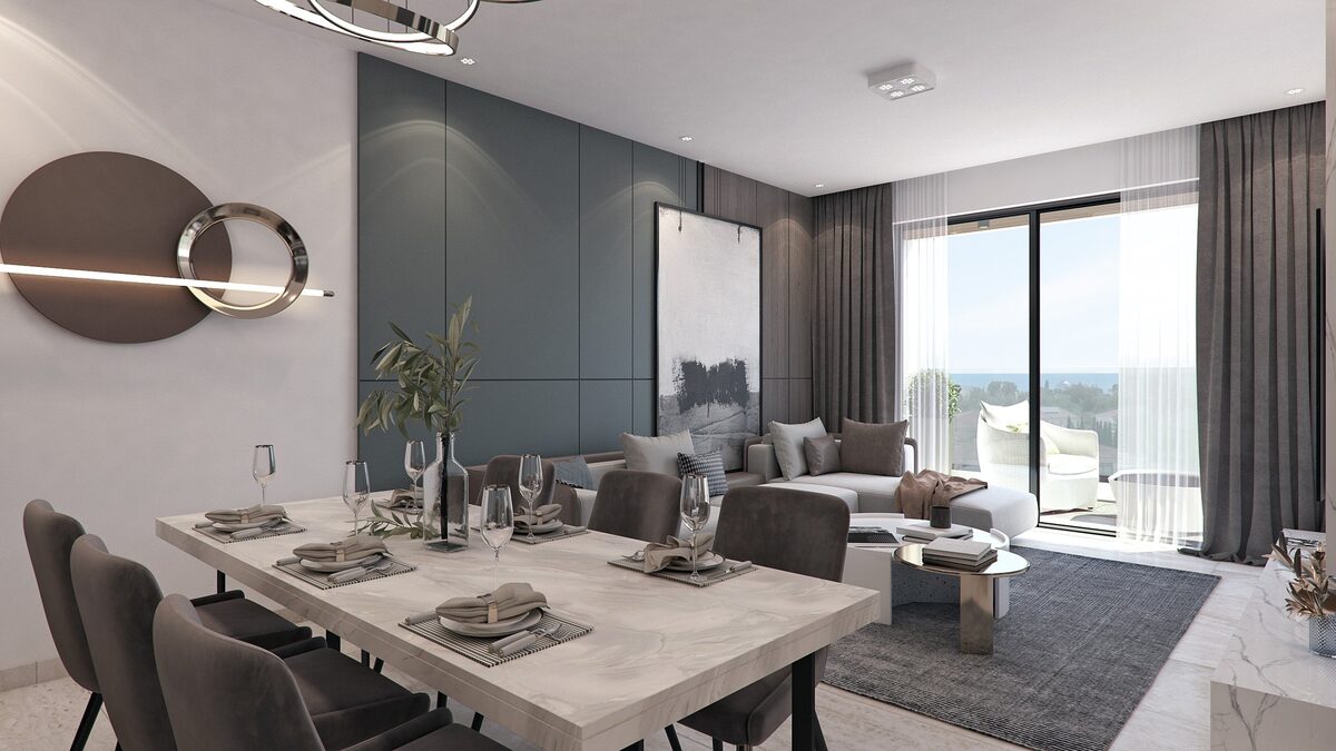 Apartment with 1 bedroom, 50.00m² in livadia, Cyprus [ID: 0602-237026]