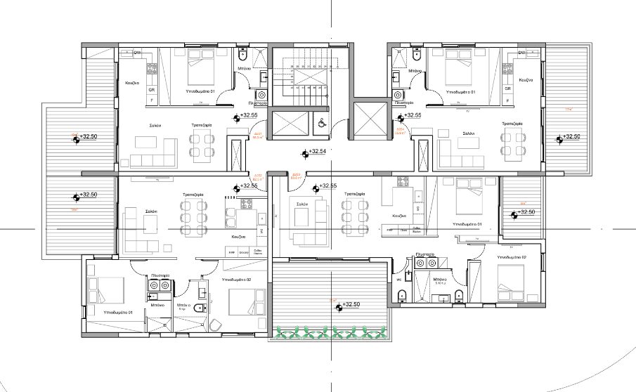 Квартира с 2 спальнями, 83.00м² в zakaki, Кипр [ID: 0602-237153]