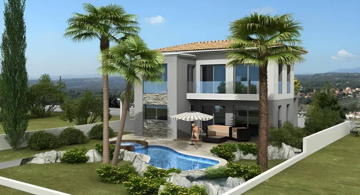 Dom szeregowy z 3 sypialniami, 140.00m² w moni, Cypr [ID: 0602-237315]