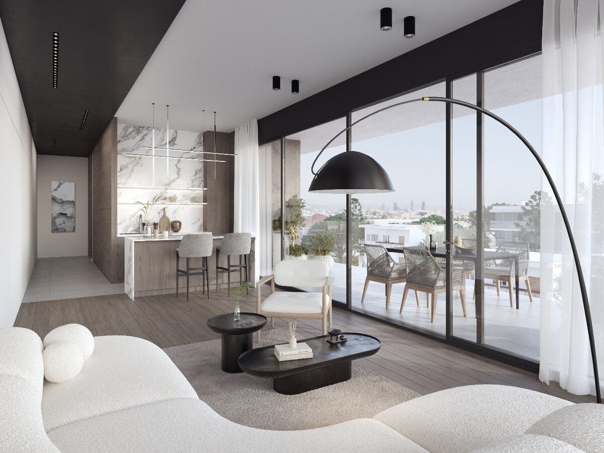 Пентхаус с 3 спальнями, 115.00м² в germasogeia, Кипр [ID: 0602-237378]