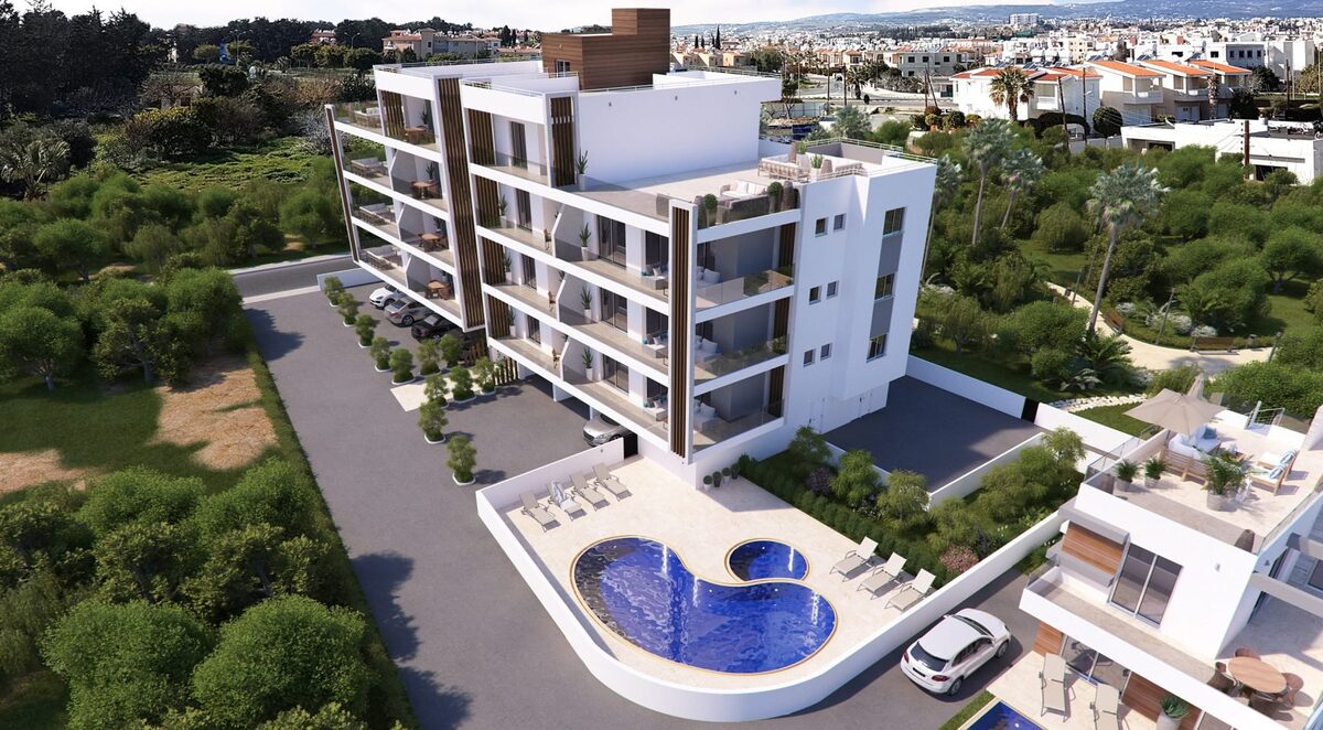 Квартира с 2 спальнями, 84.00м² в kato-paphos, Кипр [ID: 0602-237499]