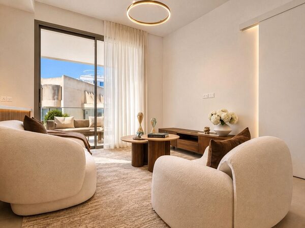Квартира в germasogeia, Кипр, 93.00м² - изображение 2