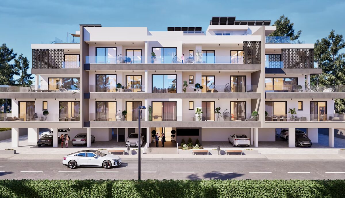 Apartament z 2 sypialniami, 84.00m² w aradippou, Cypr [ID: 0602-237697]