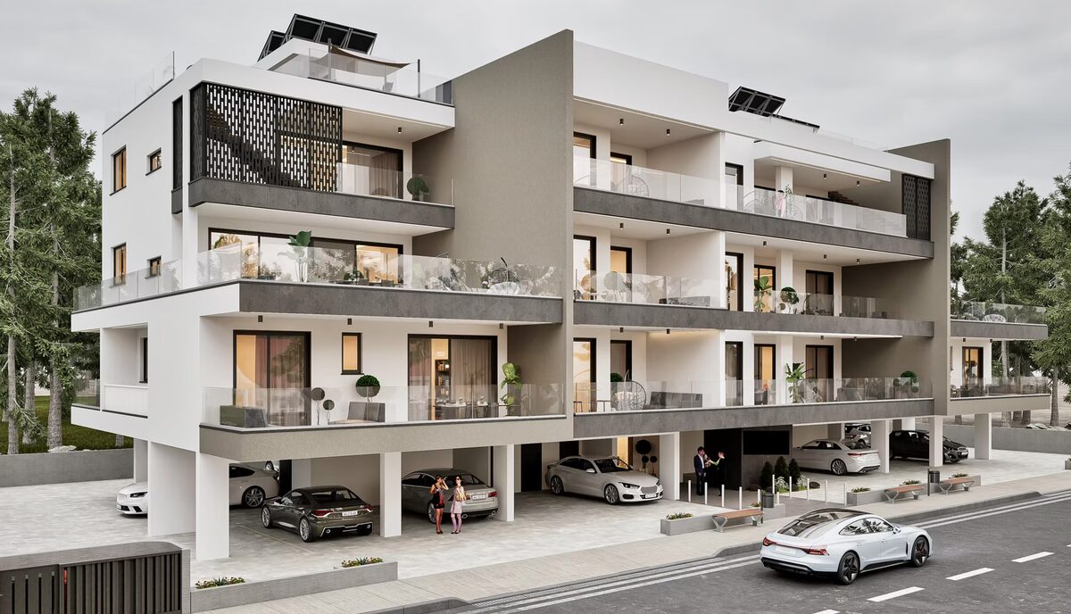 Apartament z 2 sypialniami, 84.00m² w aradippou, Cypr [ID: 0602-237697]