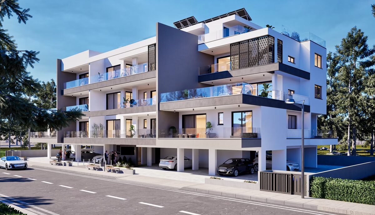 Penthouse with 2 bedrooms, 84.00m² in aradippou, Cyprus [ID: 0602-237700]
