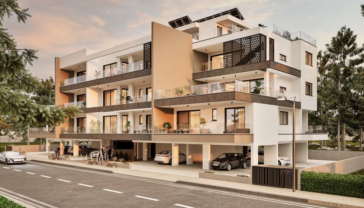 Пентхаус с 2 спальнями, 80.00м² в aradippou, Кипр [ID: 0602-237701]