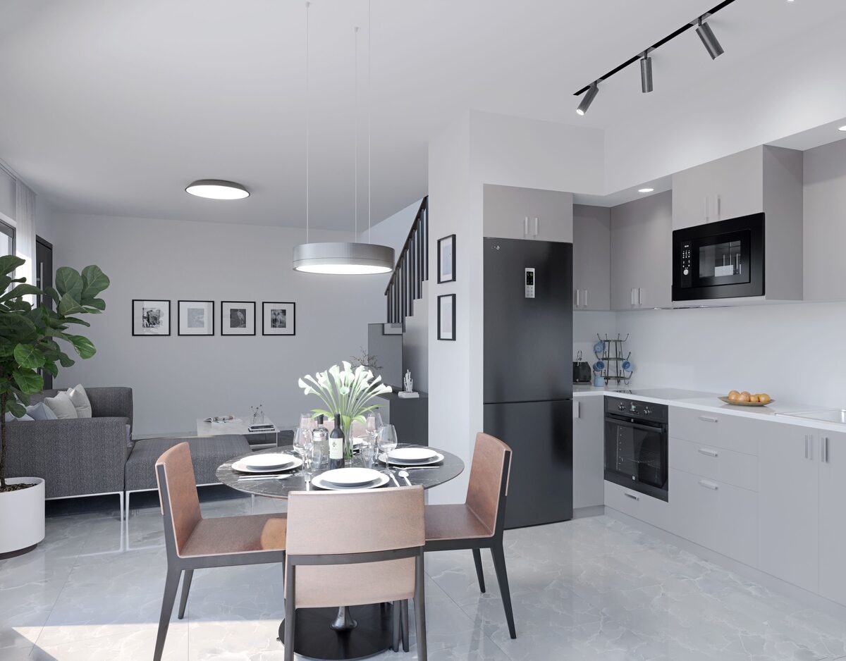 Dom szeregowy z 2 sypialniami, 83.00m² w parekklisia, Cypr [ID: 0602-237774]