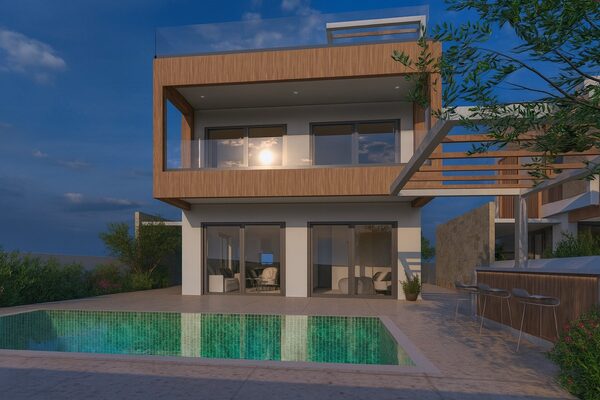 houses в pegeia, Кипр, 150.00м² - изображение 5