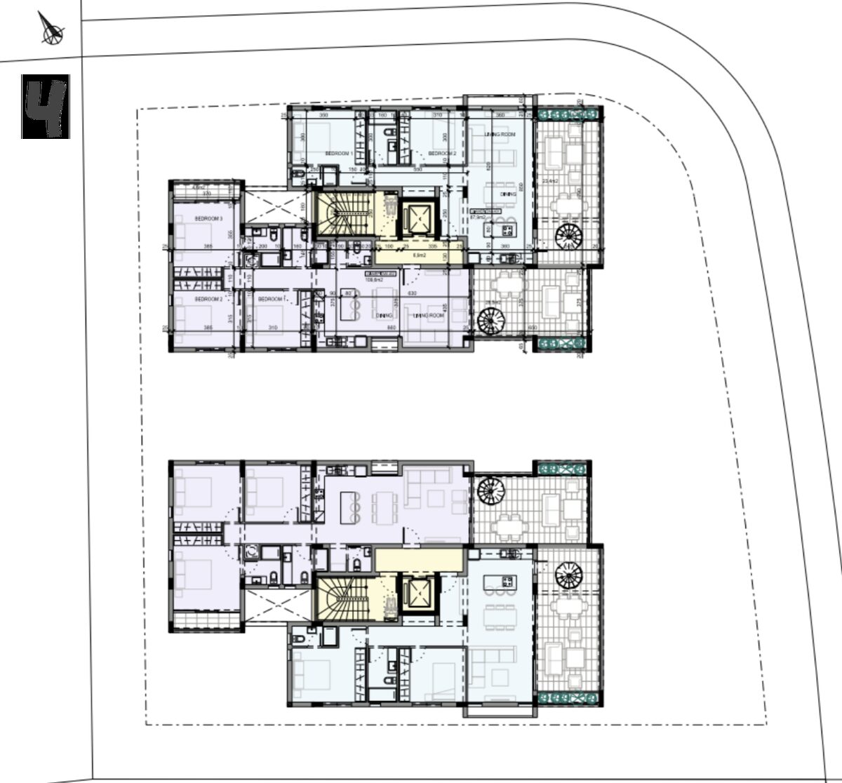 Penthouse z 2 sypialniami, 87.80m² w livadia, Cypr [ID: 0602-238128]