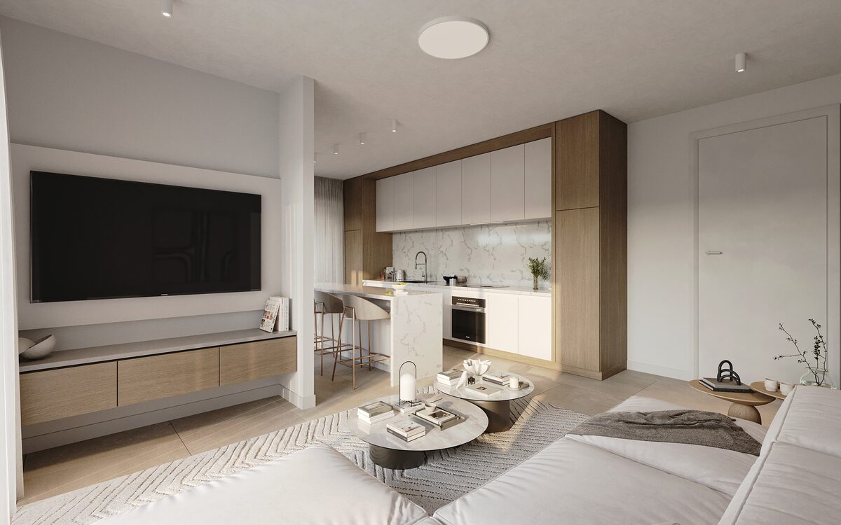 Penthouse with 2 bedrooms, 85.00m² in geroskipou, Cyprus [ID: 0602-238610]