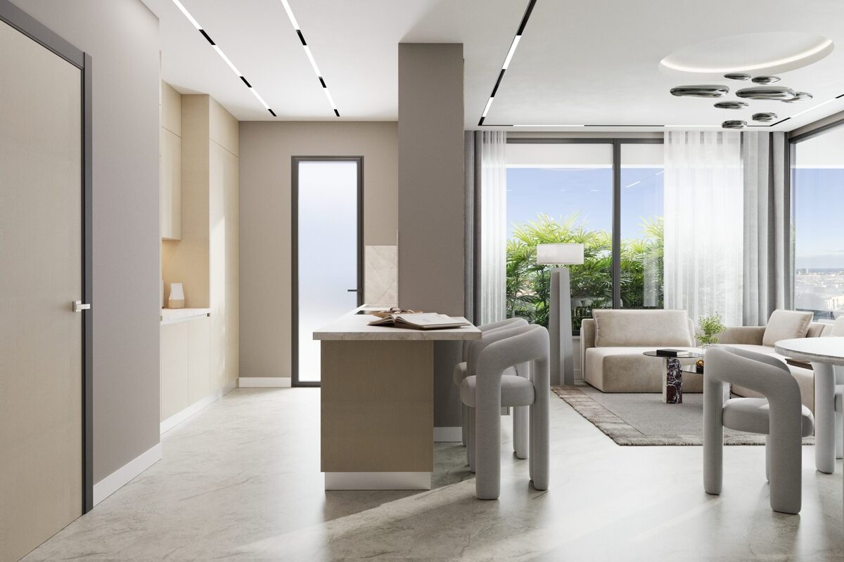 Apartament z 2 sypialniami, 86.00m² w agia-zoni, Cypr [ID: 0602-238653]