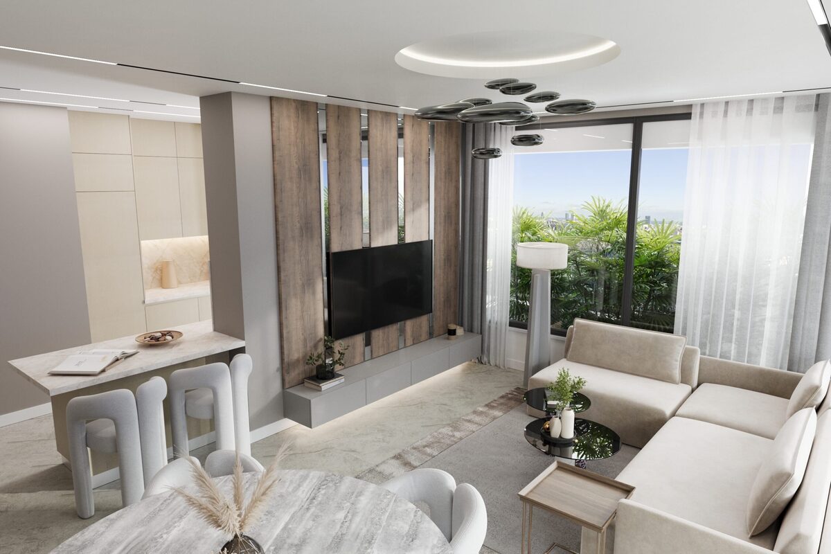 Квартира с 2 спальнями, 86.00м² в agia-zoni, Кипр [ID: 0602-238658]