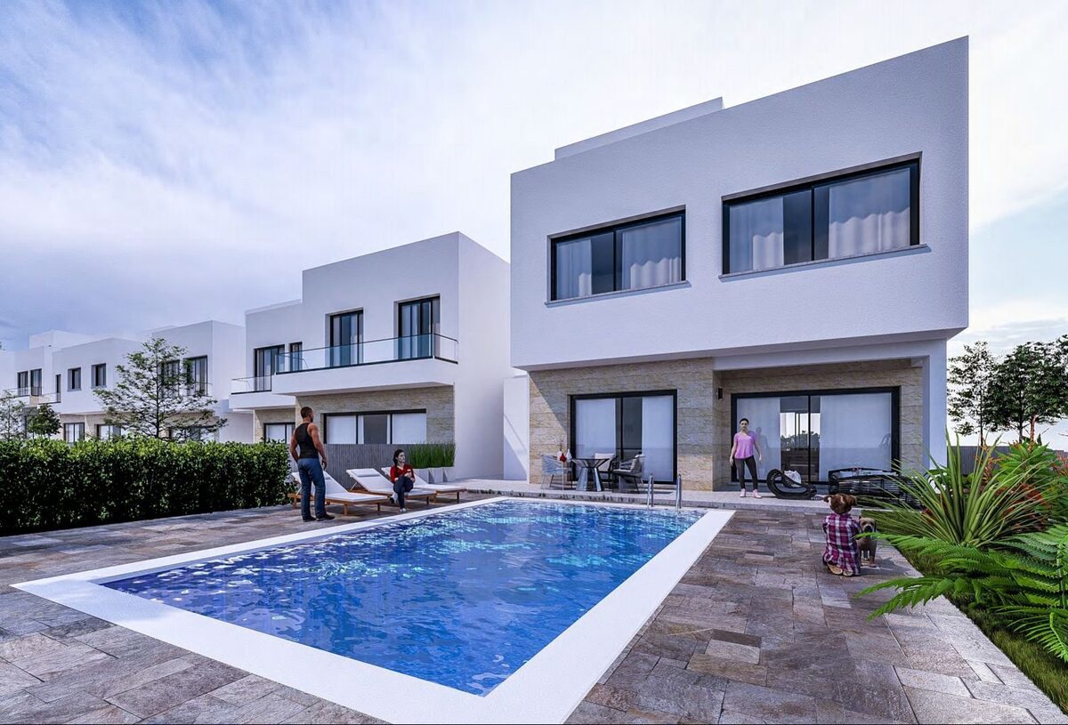 houses с 3 спальнями, 211.00м² в agios-athanasios, Кипр [ID: 0602-238816]