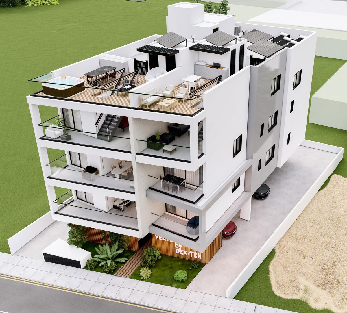 Квартира с 1 спальней, 51.00м² в aradippou, Кипр [ID: 0602-239063]