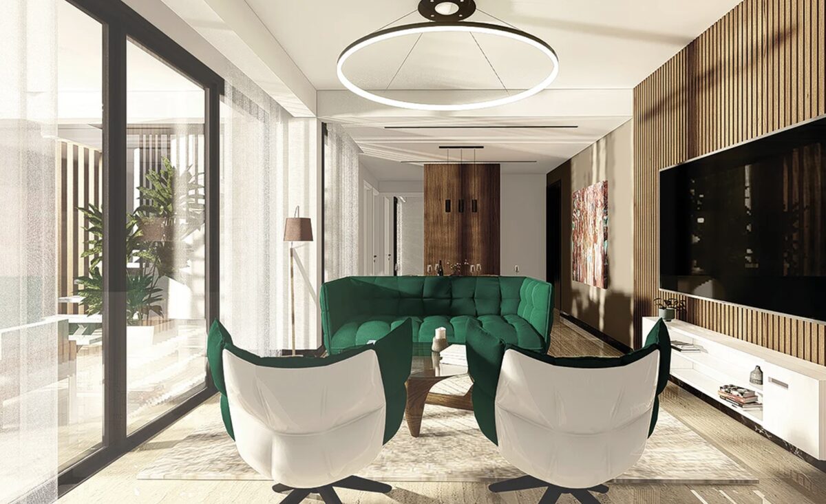 Apartment with 1 bedroom, 58.00m² in agios-athanasios, Cyprus [ID: 0602-239198]