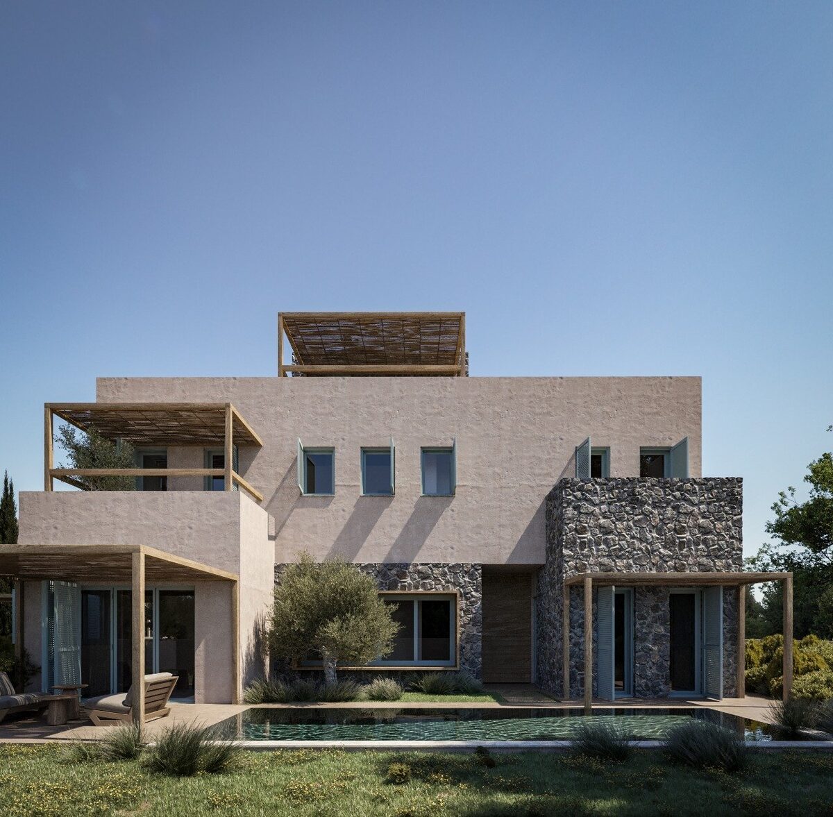 Villa with 3 bedrooms, 156.00m² in geroskipou, Cyprus [ID: 0602-239425]