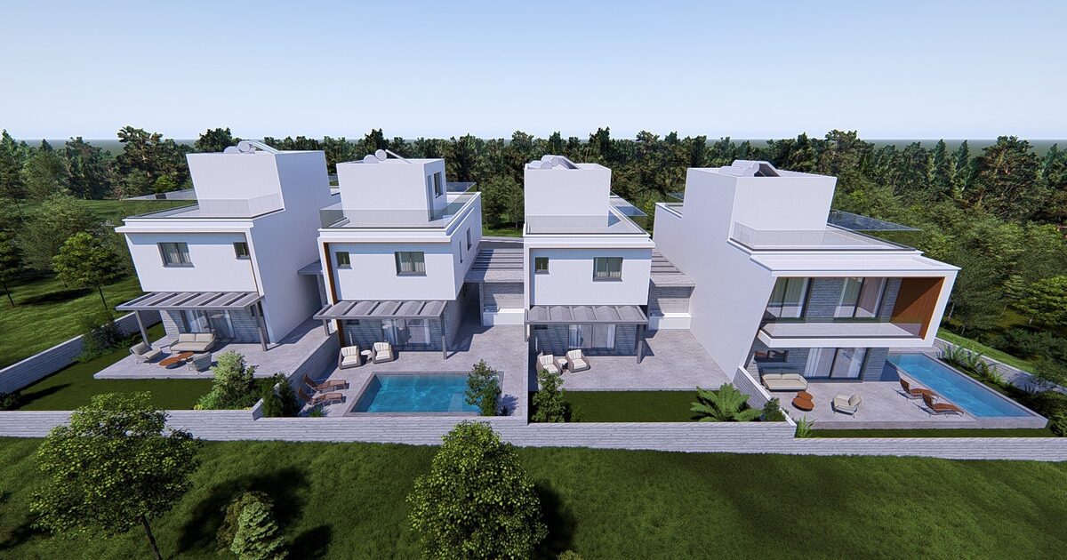 Вилла с 3 спальнями, 170.00м² в agia-marinouda, Кипр [ID: 0602-239844]
