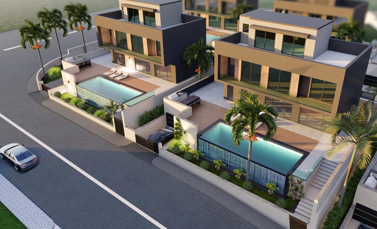 Willa z 2 sypialniami, 160.00m² w agios-tychon, Cypr [ID: 0602-239914]