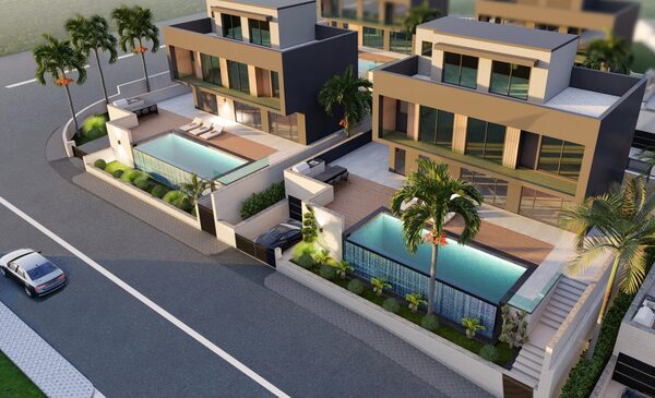 Willa w agios-tychon, Cypr, 160.00m² - obraz 2