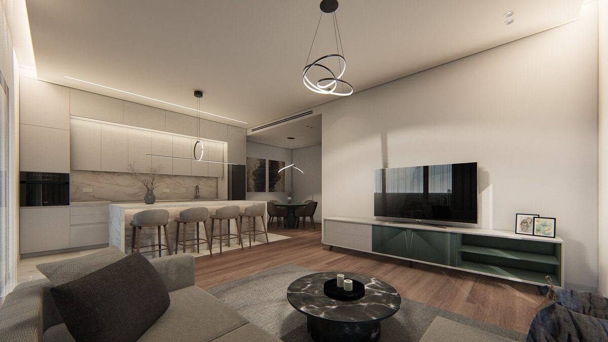 Квартира з 2 спальнями, 83.00м² в potamos-germasogeias, Кіпр [ID: 0602-239920]