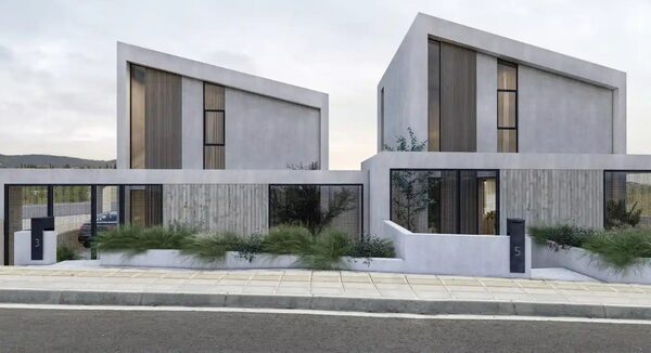 houses w parekklisia, Cypr - obraz 2