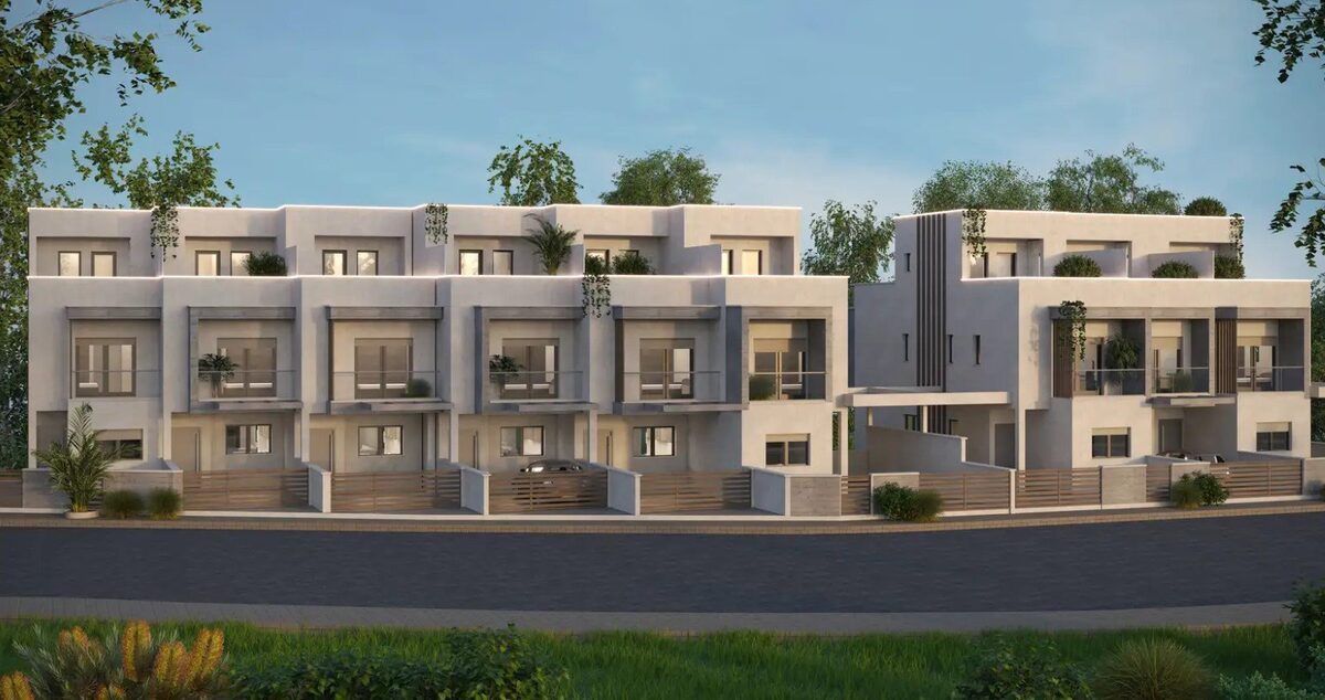 Dom szeregowy z 2 sypialniami, 114.00m² w agios-tychon, Cypr [ID: 0602-240071]