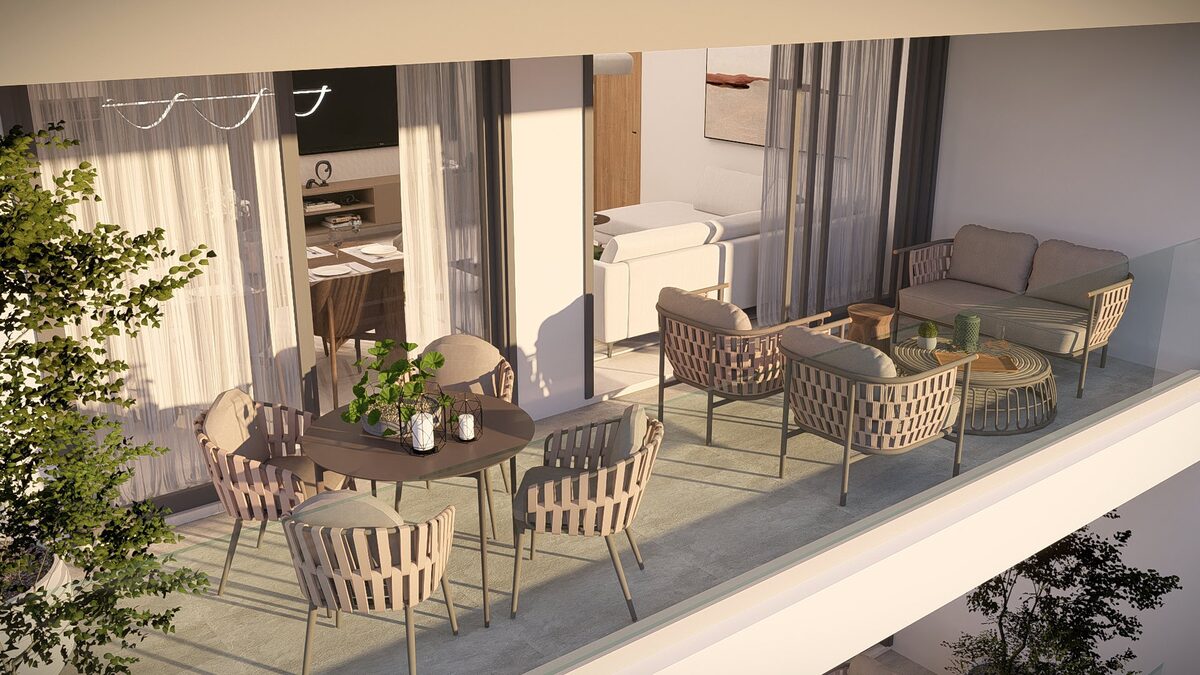 Квартира с 2 спальнями, 84.00м² в vasiliko, Кипр [ID: 0602-240312]