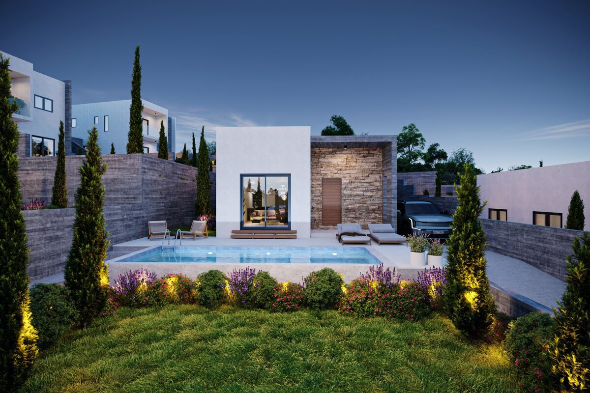 Willa z 3 sypialniami, 106.00m² w pegeia, Cypr [ID: 0602-240381]