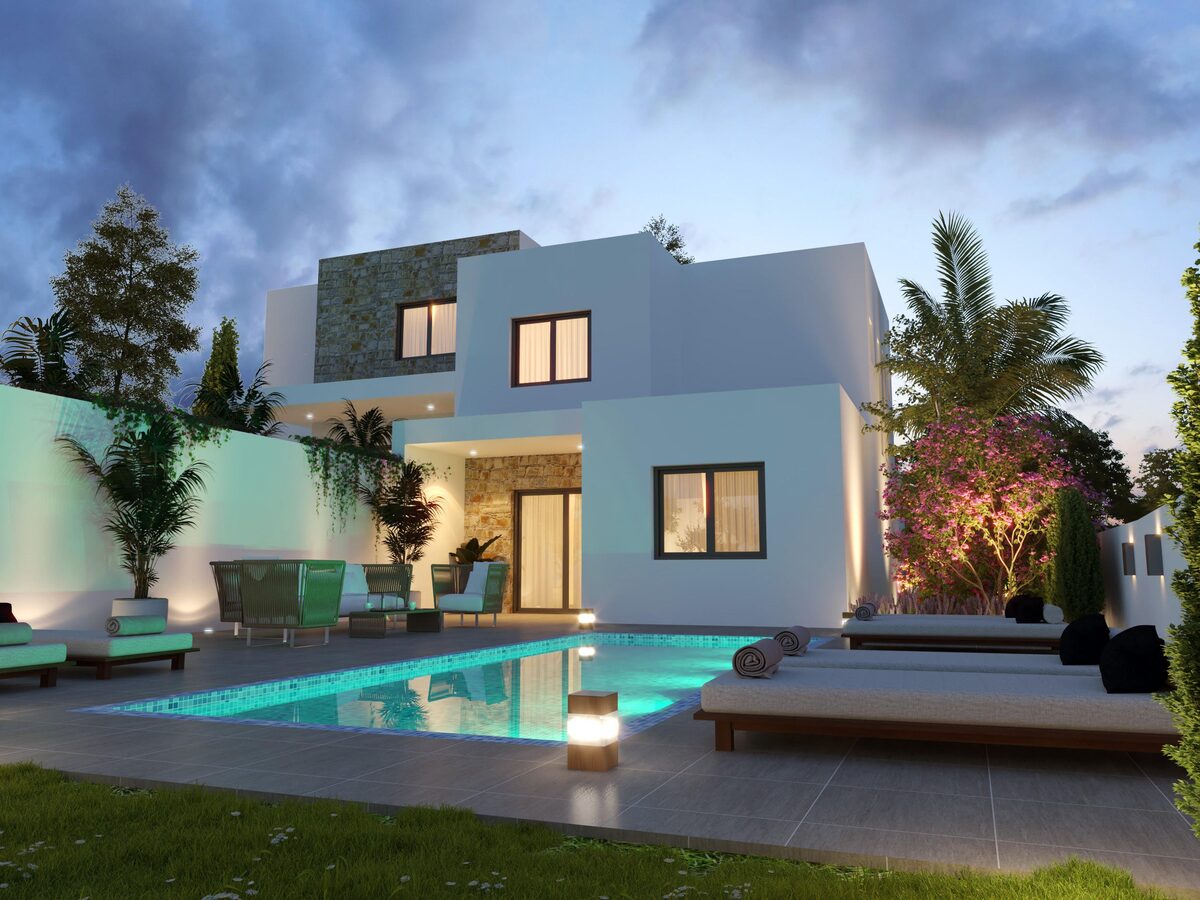 houses с 3 спальнями, 150.00м² в pegeia, Кипр [ID: 0602-240384]