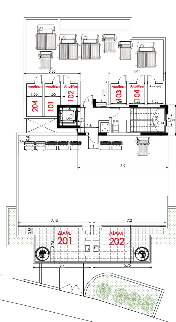 Apartment in trachoni, Cyprus, 68.00m² - image 2
